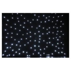 Showtec Stardrape 3x6m White LED