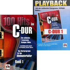 Musikverlag Hildner 100 Hits in C-Dur 1 Set