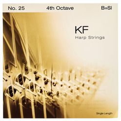 Bow Brand KF 4th B Harp String No.25