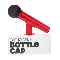 Rocket  Bottle Cap Microphon Red