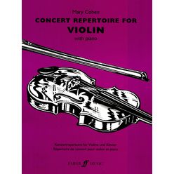 Faber Music Concert Repertoire for Violin