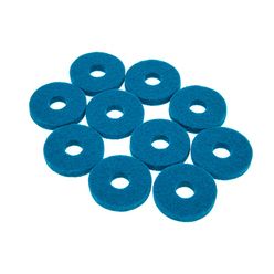 Colour Your Drum Cymbal Felts Turquoise