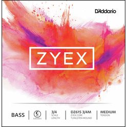 Daddario DZ615-3/4M Zyex Bass C Ext.