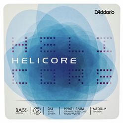 Daddario HH611-3/4M Helicore Bass G Med