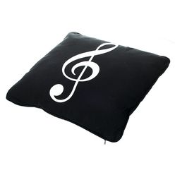 A-Gift-Republic Black Pillow with G-Clef