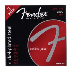 Fender 250L-3-packs Guitar Strings