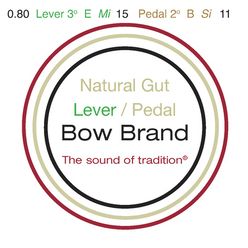 Bow Brand NG 3rd E Gut Harp String No.15