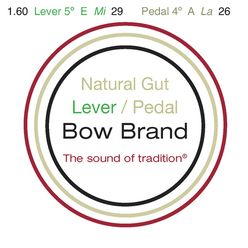 Bow Brand NG 5th E Gut Harp String No.29