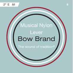 Bow Brand Lever 2nd E Nylon String No.8