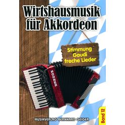 Musikverlag Geiger Wirtshausmusik Akkordeon 12