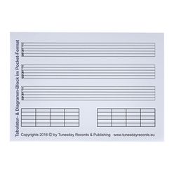 Tunesday Records Tab-Music Paper A6