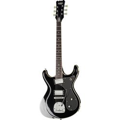 Eastwood Guitars Sidejack HB DLX Black