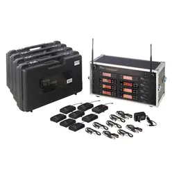 free solo PT 660 MHz/8 CH Rack