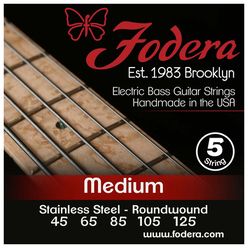 Fodera 5-String Set Med SS XL Taper B