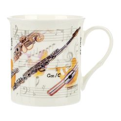 Music Sales Noble Coffee Mug Flute