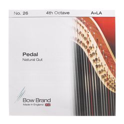 Bow Brand Pedal Natural Gut 4th A No.26