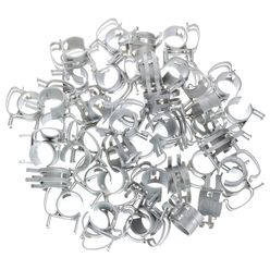 Stairville Snap silver 45 pcs