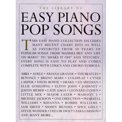Music Sales The Library Of Easy Piano Pop