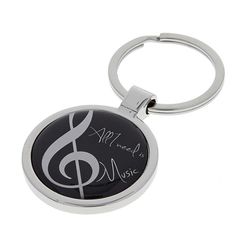 A-Gift-Republic Key Ring All I Need Is Music