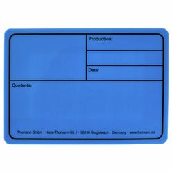 Stairville Tourlabel 177x127mm Blue