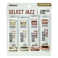 DAddario Woodwinds Select Jazz Sopran Sample Pck3