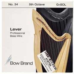 Bow Brand BWP 5th G Harp Bass Wire No.34