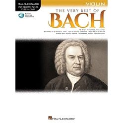 Hal Leonard Play-Along: Best Bach Violin