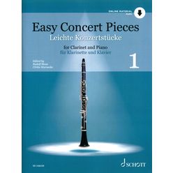 Schott Easy Concert Pieces Clarinet 1
