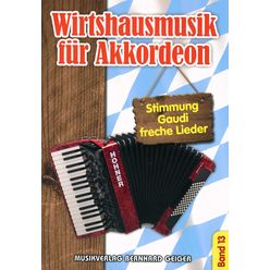 Musikverlag Geiger Wirtshausmusik Akkordeon 13