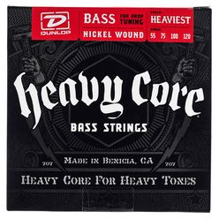 Dunlop Heavy Core Bass 4 Set Heaviest