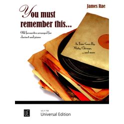 Universal Edition You Must Remember Clarinet