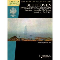G. Schirmer Beethoven Five Piano Sonatas
