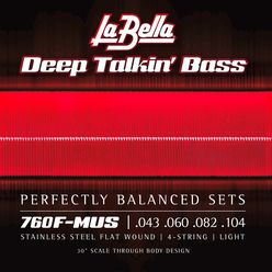 La Bella 760F-MUS Deep Talkin Bass