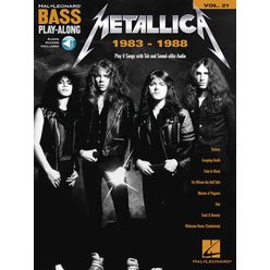 Hal Leonard Bass Play-Along Metallica 1983