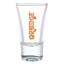 Orange Shot Glass with Logo