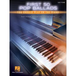 Hal Leonard First 50 Pop Ballads Piano