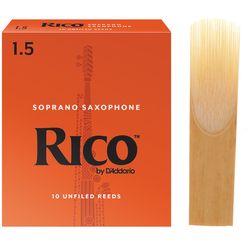 DAddario Woodwinds Rico Soprano Saxophone 1.5