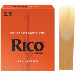 DAddario Woodwinds Rico Soprano Saxophone 2.5
