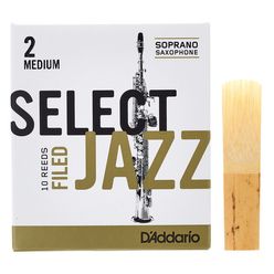 DAddario Woodwinds Select Jazz Filed Soprano 2M