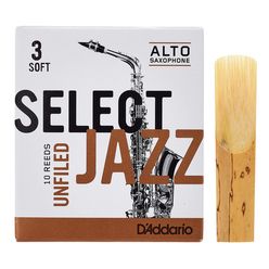 DAddario Woodwinds Select Jazz Unfiled Alto 3S