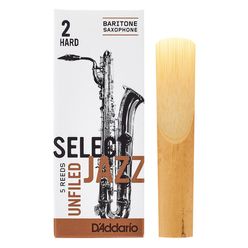 DAddario Woodwinds Select Jazz Unfiled Bariton 2H