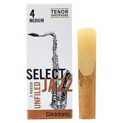 DAddario Woodwinds Select Jazz Unfiled Tenor 4M