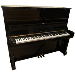 Yamaha U3C Piano used, Black Polished