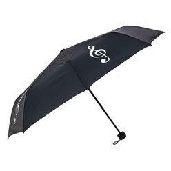 A-Gift-Republic Mini Umbrella Black G-Clef