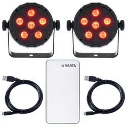 Fun Generation USB PartyPar 6 RGB Bundle