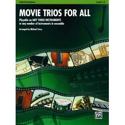Alfred Music Publishing Movie Trios For All Cello/Bass