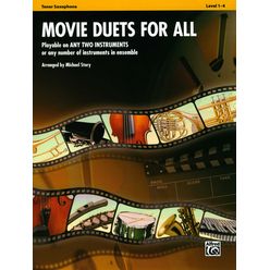 Alfred Music Publishing Movie Duets For All Tenor Sax