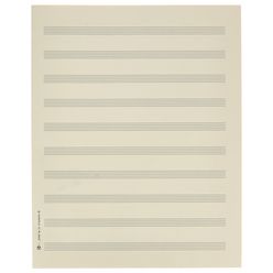 Star Sheet Music Paper Quart 10 mm
