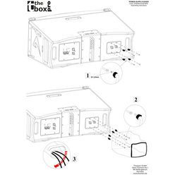 the box pro Rain Cover A 10 LA Module PW