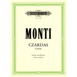 Edition Peters Monti Czardas Violin und Klav
